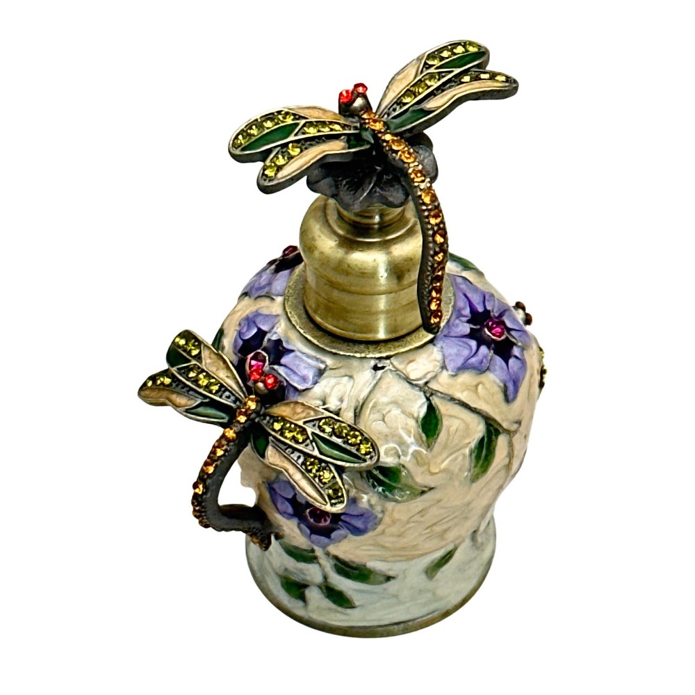 Evenchae Dragonfly Glass Perfume Bottle, 6 ml, Empty - with Gift Bag - Picture 3 of 10